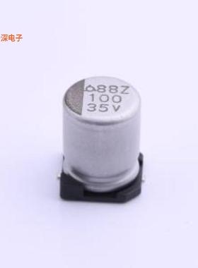 CLZ35V100M8*10 8.0TP |原装SMD,D8xL10mm贴片型铝电解