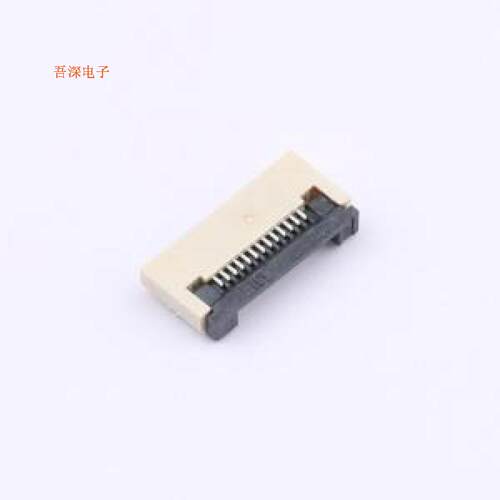 ZX-0.5FPC-2H-QFX13P |原装SMD,P=0.5mm,卧贴FFC/FPC
