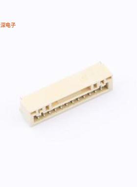 ZX-GH1.25-12PWT |原装SMD,P=1.25mm,卧贴线对板针座