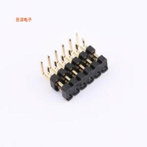 X4622WR-2x06KL-C13D50 |(X4622)2.0双排双塑排针插件,P=2mm