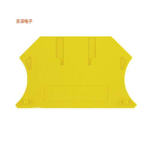 1050020000 |原装全新CONN TERM BLK END PLATE RAIL YLW