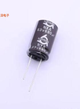 NXA 63V680M 16*25 |原装插件,D16xL25mm直插铝电解