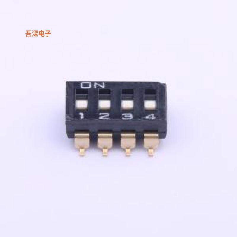A6S-4101-H |原装SMDSWITCH SLIDE DIP SPST 0.025A 24V