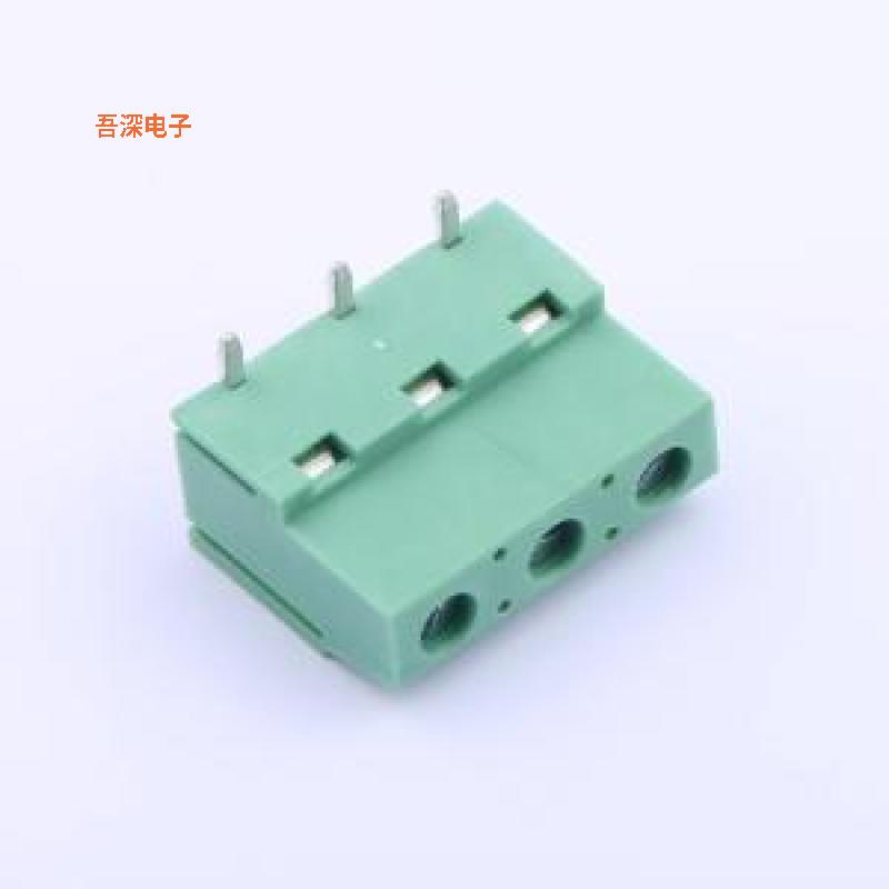 DB129R-7.62-3P-GN-S |原装弯插,P=7.62mm螺钉式接线