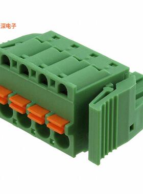 1925715|插头，母插口TERM BLOCK PLUG 4POS 5.08M
