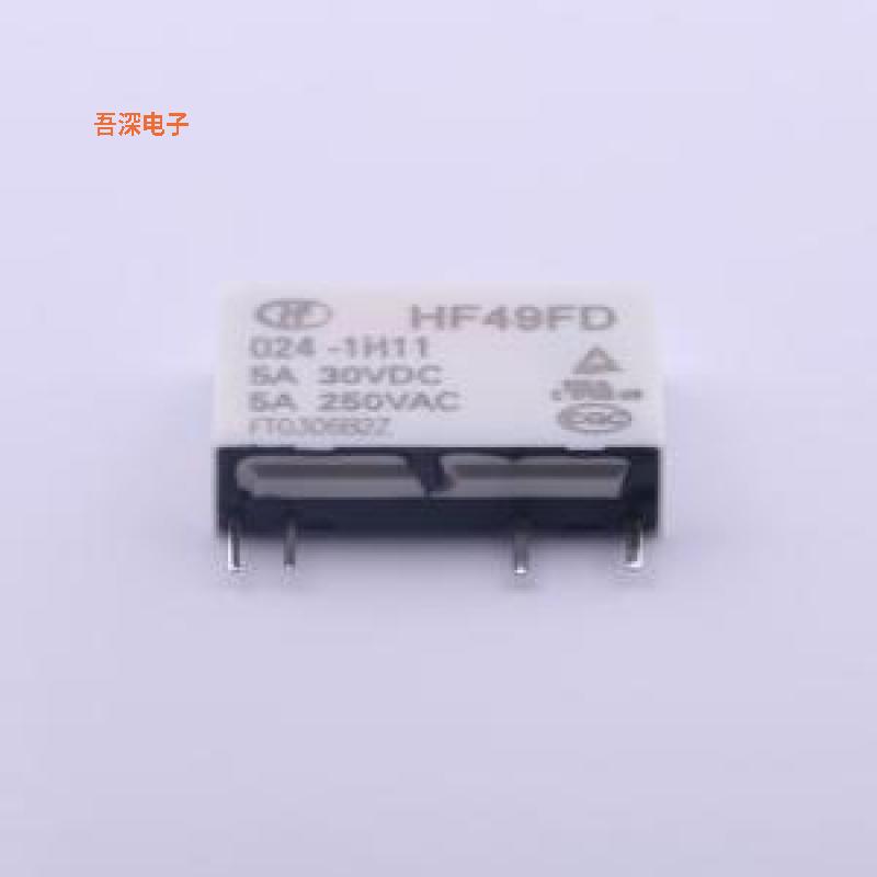 HF49FD/024-1H11 |原装SIP,5x20mm功率继电器