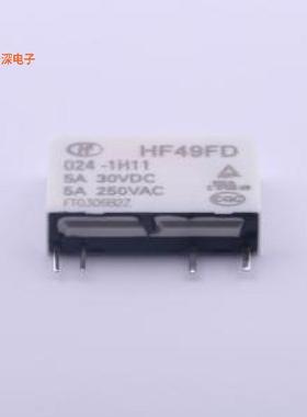 HF49FD/024-1H11 |原装SIP,5x20mm功率继电器