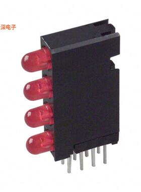 5680301111F|红色（x 4） CBI 3MM QUAD RED R