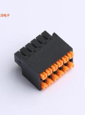 KF2024H-2.54-2*6P |原装插件,P=2.54mm插拔式接线