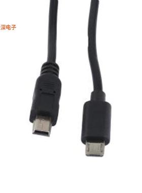 3C0000Q02-009 |MINI TO MICRO数据线，L=0.35MUSB插件