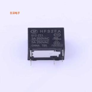 插件 HF32FA 原装 ZS1 10.1x17.6mm功率继电器 012