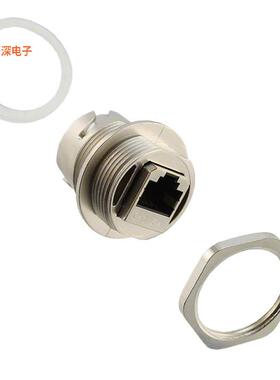 17-101754 |插孔，8p8c（RJ45）CONN MOD COUPLER 8P8C TO 8P8C