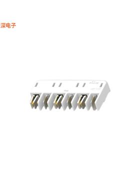 2213616-3|板至板HERM BLADE & RECPT,6 POS,POST,S