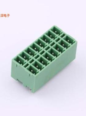 DB2EVHB-3.81-2*8P-GN |原装弯插,P=3.81mm插拔式接线