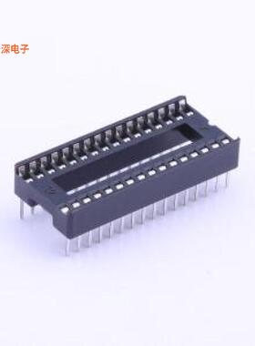 DS1010-32T1NX |镀锡，10.16宽，无杠IC/晶体管插座DIP-32