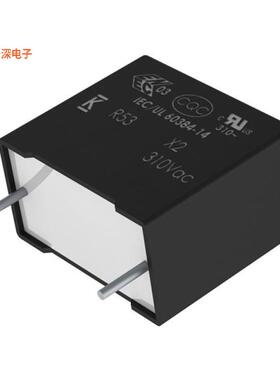 R533I310050P0K |0.1 FCAP FILM 0.1UF 10% 630VDC RADIAL