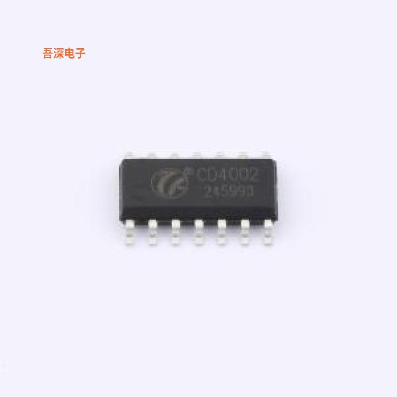 CD4002NS14ARDQ |CMOS 双通道 4 输入或非门逻辑门SOP-14