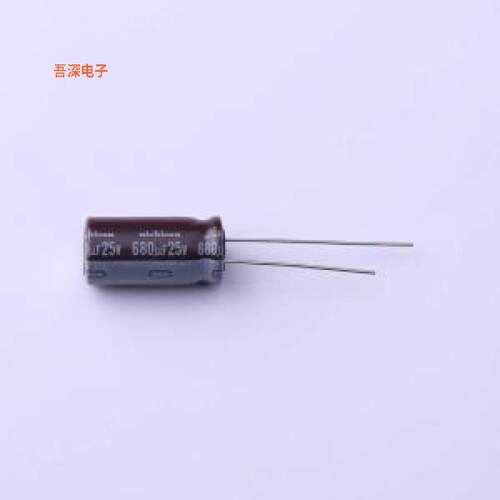 UPW1E681MPD |原装插件,D10xL20mm直插铝电解电容