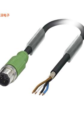 1682715|插座CIRC CBL 4POS RCPT TO WIRE 4.92