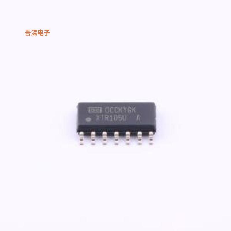 XTR105UA/2K5 |原装SOIC-14IC CURRENT TRANSMITTER 14SOIC