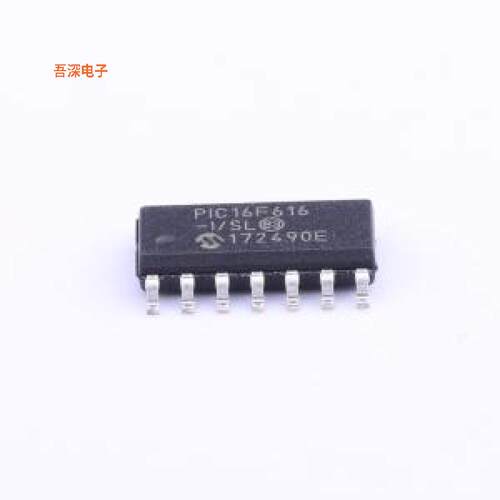 PIC16F616-I/SL |原装SOIC-14-150mil单片机(MCU/MPU/SOC)