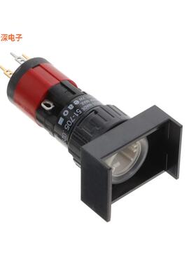 51-705.0292 |前面板安装ACTUATOR, 24 MM X 18 MM, ILLUMIN