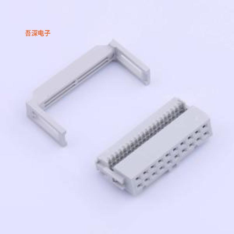 71600-020LF |原装P=2.54mmCONN RCPT 20P IDC 28-30AWG GOLD