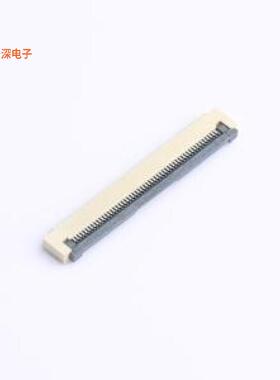 AFD01-S53FCA-00 |大焊片FFC/FPCSMD,P=0.5mm,卧贴