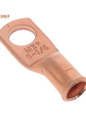 0192210409 |原装全新CONN RING FLAT 8AWG #1/4 CRIMP