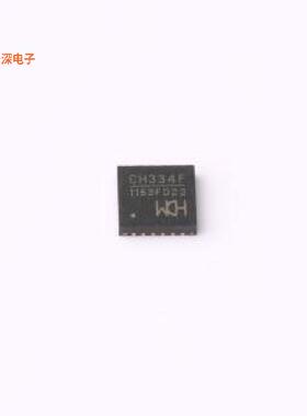 CH334F |原装QFN-24(4x4)USB集线器
