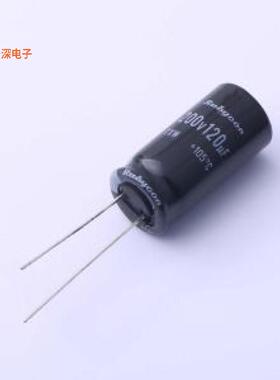 200TXW120MEFR12.5X25 |原装插件,D12.5xL25mm直插铝电解