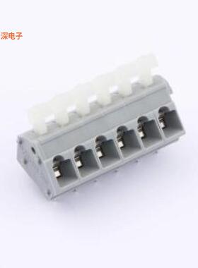 256-406|原装插件,P=5.08mmPCB TERMINAL BLOCK; PUSH-BUTTON