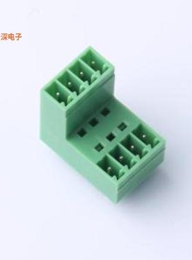 KF2EDGVT-3.5-2*4P |绿保插拔式接线插件,P=3.5mm