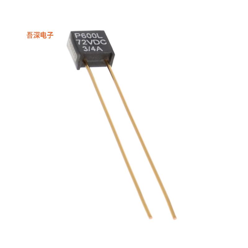 P600L-72-3/4 |通孔FUSE, HIGH REL, 72V; 3/4A