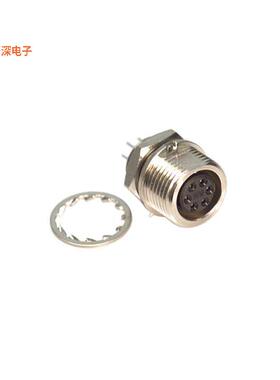 HR10A-7TR-6SA(73) |原装全新CONN RCPT FMALE 6POS SILV SOLDER
