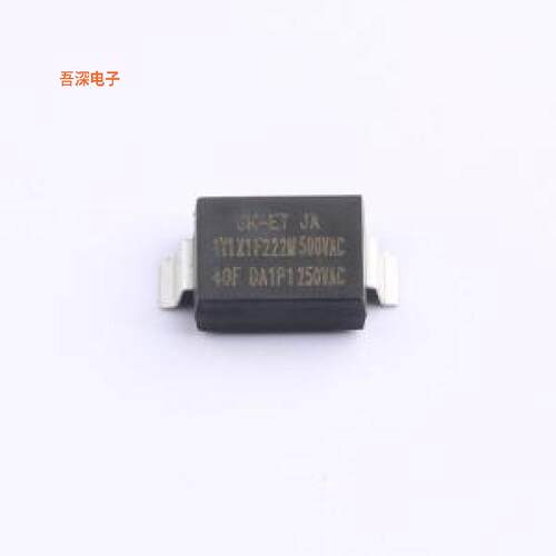 JA1Y1X1F222M500VAC2 |SMD：7.0*5.6安规电容SMD,7x5.6mm