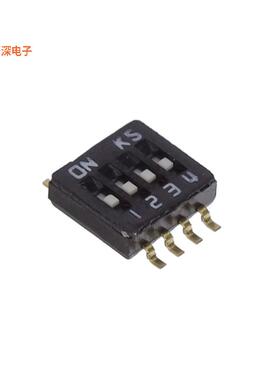 DHS 904 |SPSTDUAL-IN-LINE SWITCH, HALF-PITCH-