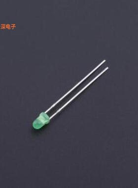 L-314GD-AHV |φ3圆头绿发绿发光管发光二极管/插件,D=3mm