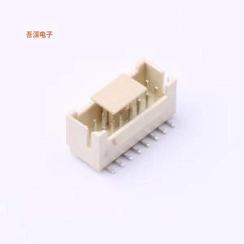 M2026VS-2X08P|带扣 无焊片线对板针座SMD,P=2m