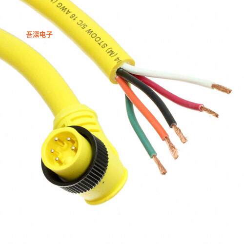 1300061528 |原装全新CBL 5POS RCPT RA TO WIRE LEAD 3'