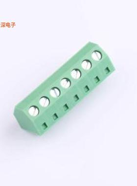 DB127S-5.08-7P-GN-S |原装插件,P=5.08mm螺钉式接线