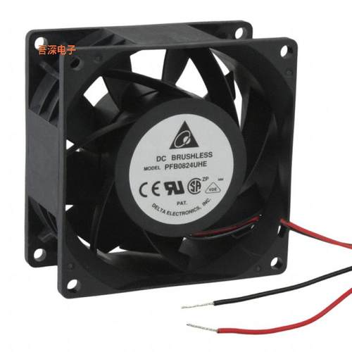 PFB0824UHE-T500 |24VDCFAN AXIAL 80X38MM 24VDC WIRE
