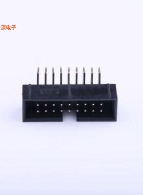 2.54-2*9P 弯 简牛 |原装弯插,P=2.54mmIDC刺破式