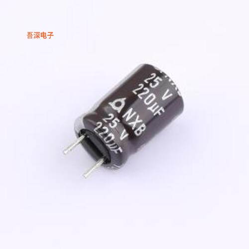 NXB25V220M8*11.5 3.5CC |原装插件,D8xL11.5mm直插铝电