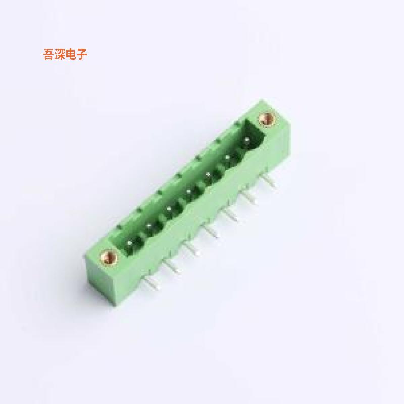 HC2EDGRM-5.08-7P-V |原装弯插,P=5.08mm插拔式接线