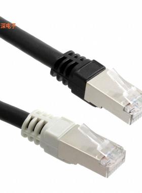 RJFSFTP6A0900 |圆形线缆CABLE MOD 8P8C PLUG-PLUG 29.53'