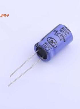 ECE2DM680K21OTPO |原装插件,D13xL21mm直插铝电解