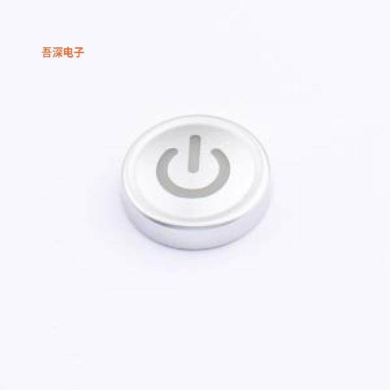 SC801AX1-12 |原装全新外形 ABS,喷银灰色漆 φ10x2.6 带符号