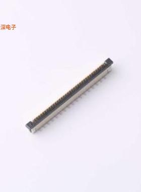 LL10553-34 |K型立式正脚位(有焊片)FFC/FPCSMD,P=1mm