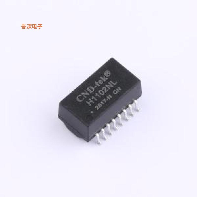 H1102NLTP |原装SMD-16P,12.7x7mm网口变压器